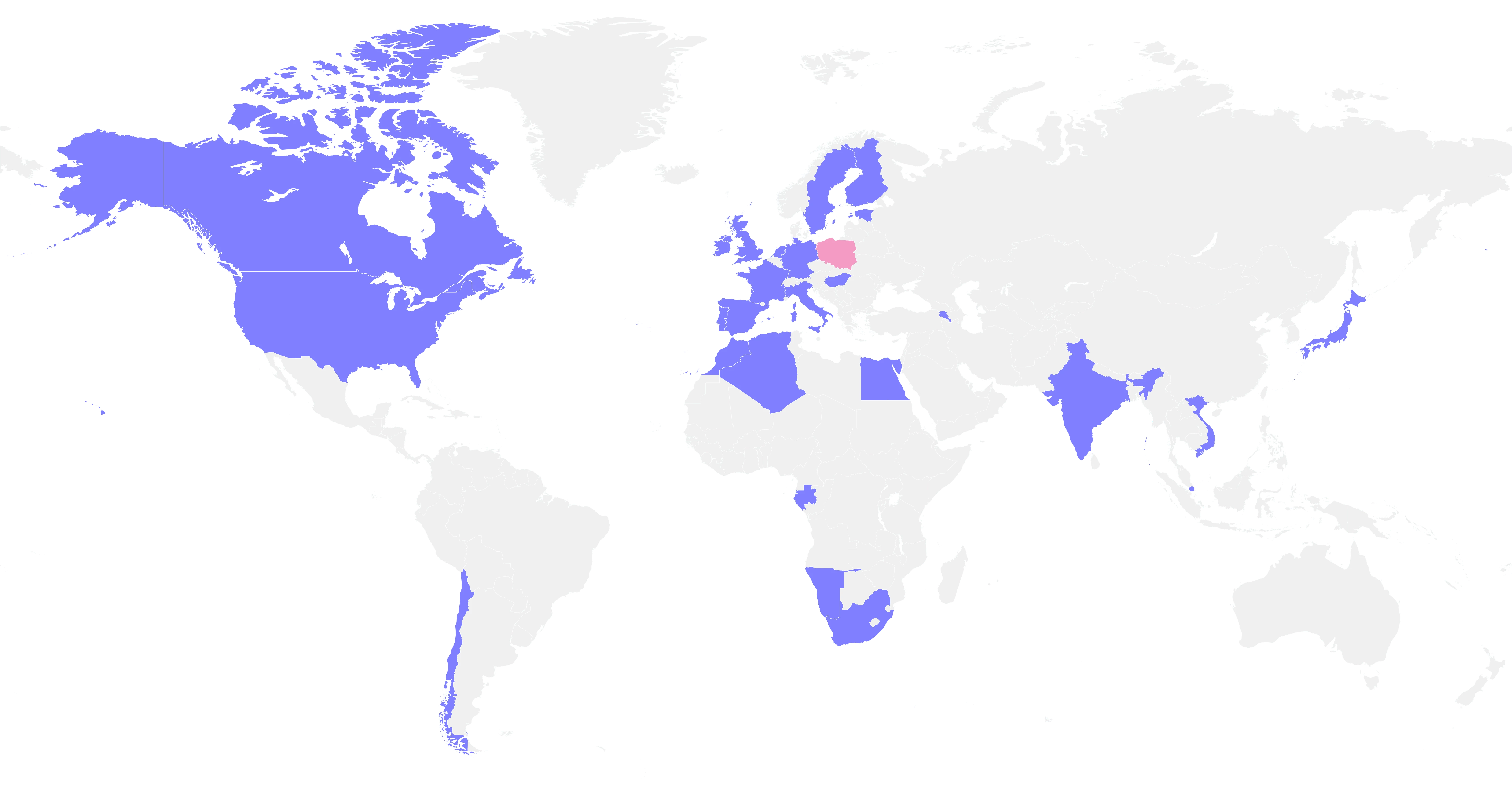 Global User Map